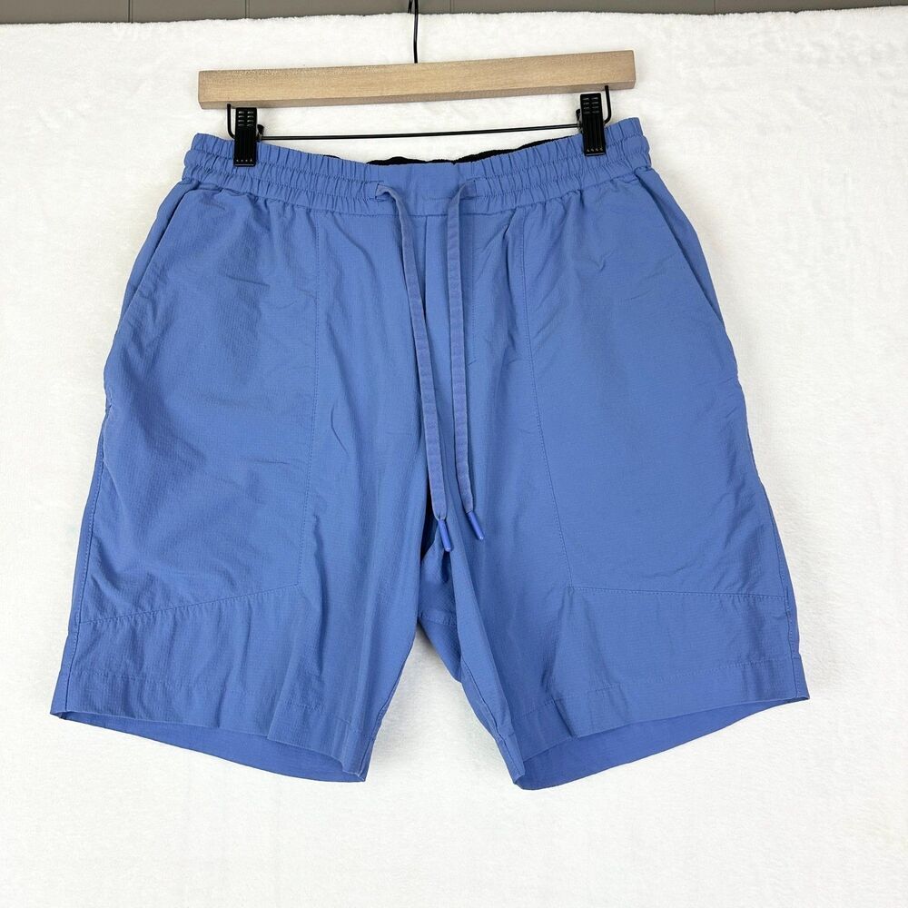 Lululemon Men's Bowline Short 8" Size Medium Stretch Ripstop Peri Purple